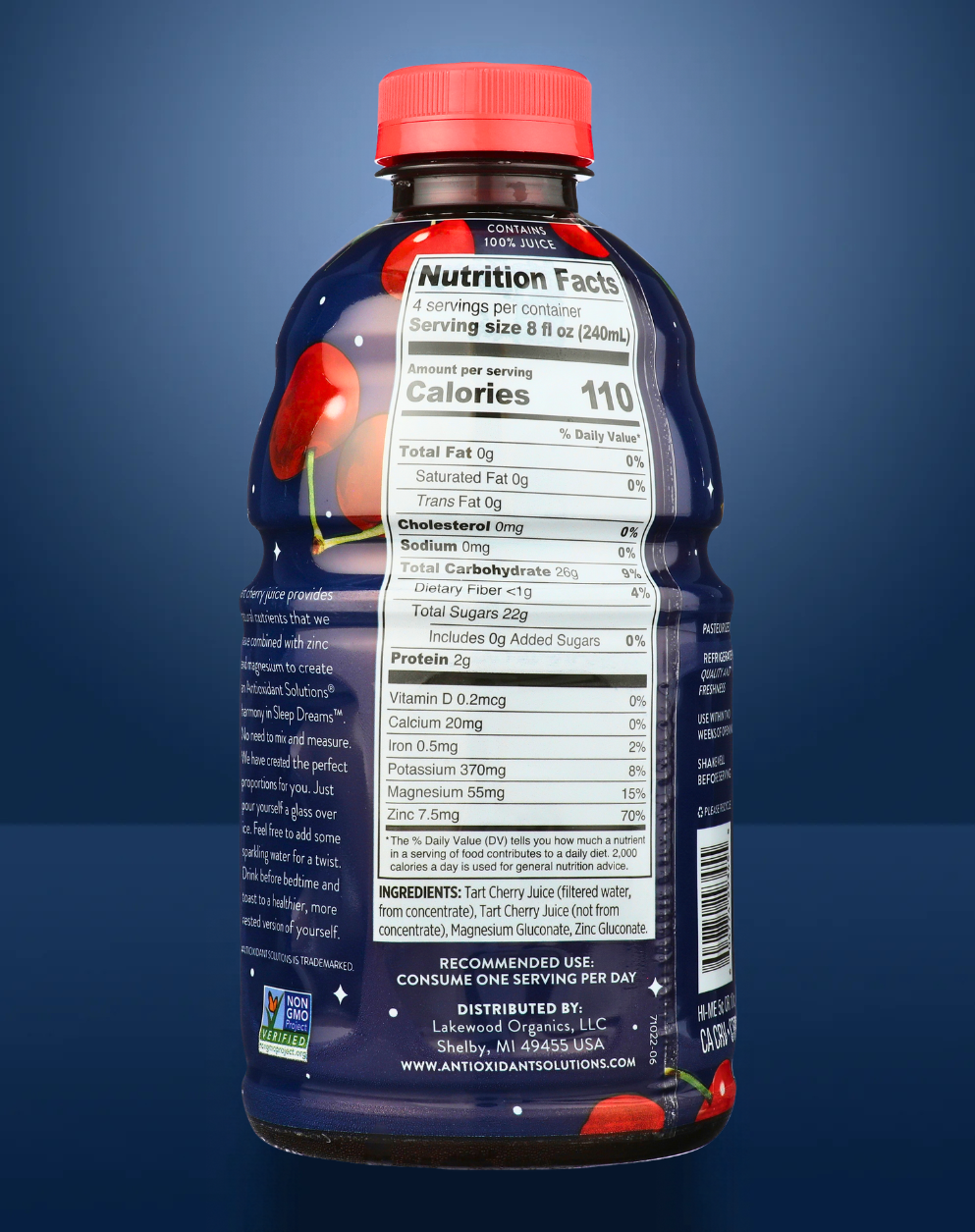 
                  
                    Sleep Dreams Tart Cherry Juice with Added Zinc and Magnesium
                  
                